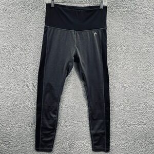 Womens High Rise Stretch Performance Athleisure Leggings L Activewear Fitness